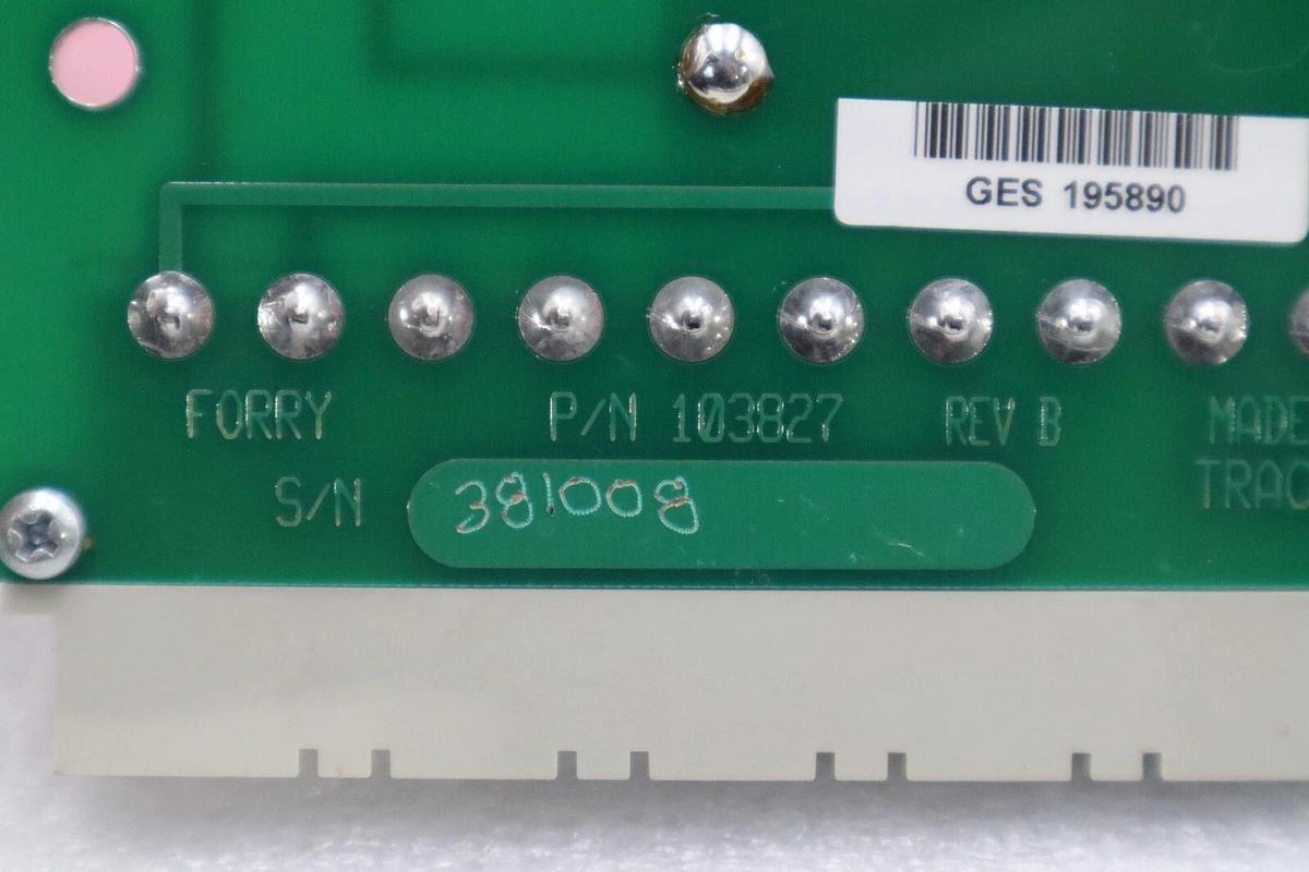 Used NEW Forry 103827-00 10237506A22 Integrated Precipitator Board Rev B STOCK G664