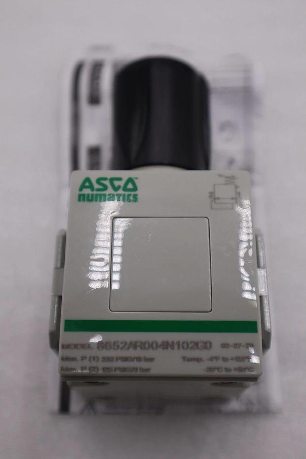 NEW ASCO 8652AR004N102G0 / 8652AR004N102G0 PRESSURE REGULATOR STOCK H1326A