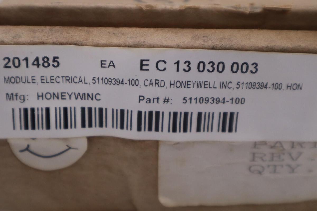 NEW IN BOX HONEYWELL 51109394-100 B I/O BOARD STOCK G214