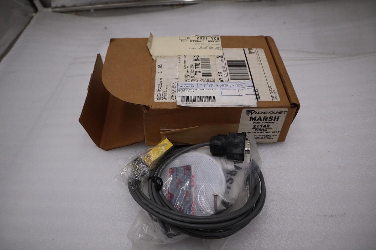 NEW BANNER SM312LVAGMS-38579 5 V DC L/O 12FT STRIPPED 12 IN ON END STOCK H1020