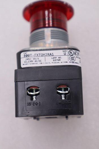 ALLEN BRADLEY 800T-FXTQH10RA1 PUSH BUTTON SWITCH SER U STOCK #K-2323