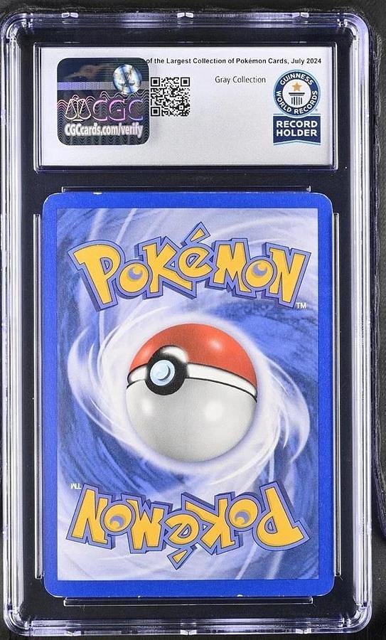 Used 2005 Pokemon Crawdaunt Holo Rare ex Deoxys #6/107 CGC GUINNESS WORLD RECORD 1/1