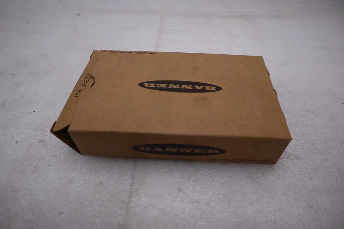 Used NEW BANNER S18AW3DQ1 BEAM SENSOR - STOCK GF212A