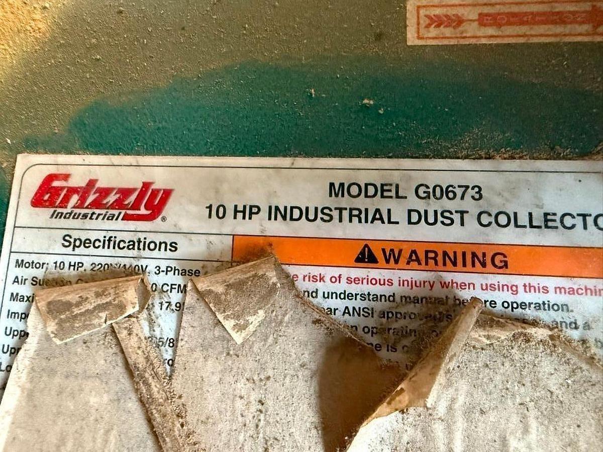 Used SONOCO CORE SAW CUTTER WITH GRIZZLY DUST COLLECTION SYSTEM