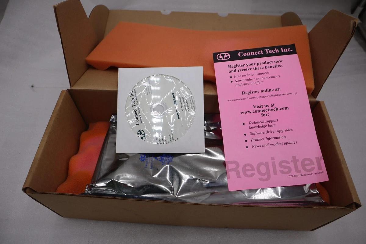 Used INTELLICON-4 RS-232 PN: IAT04064MT  Intellicon 4 Port w/ Male DTE Cable NEW #H34