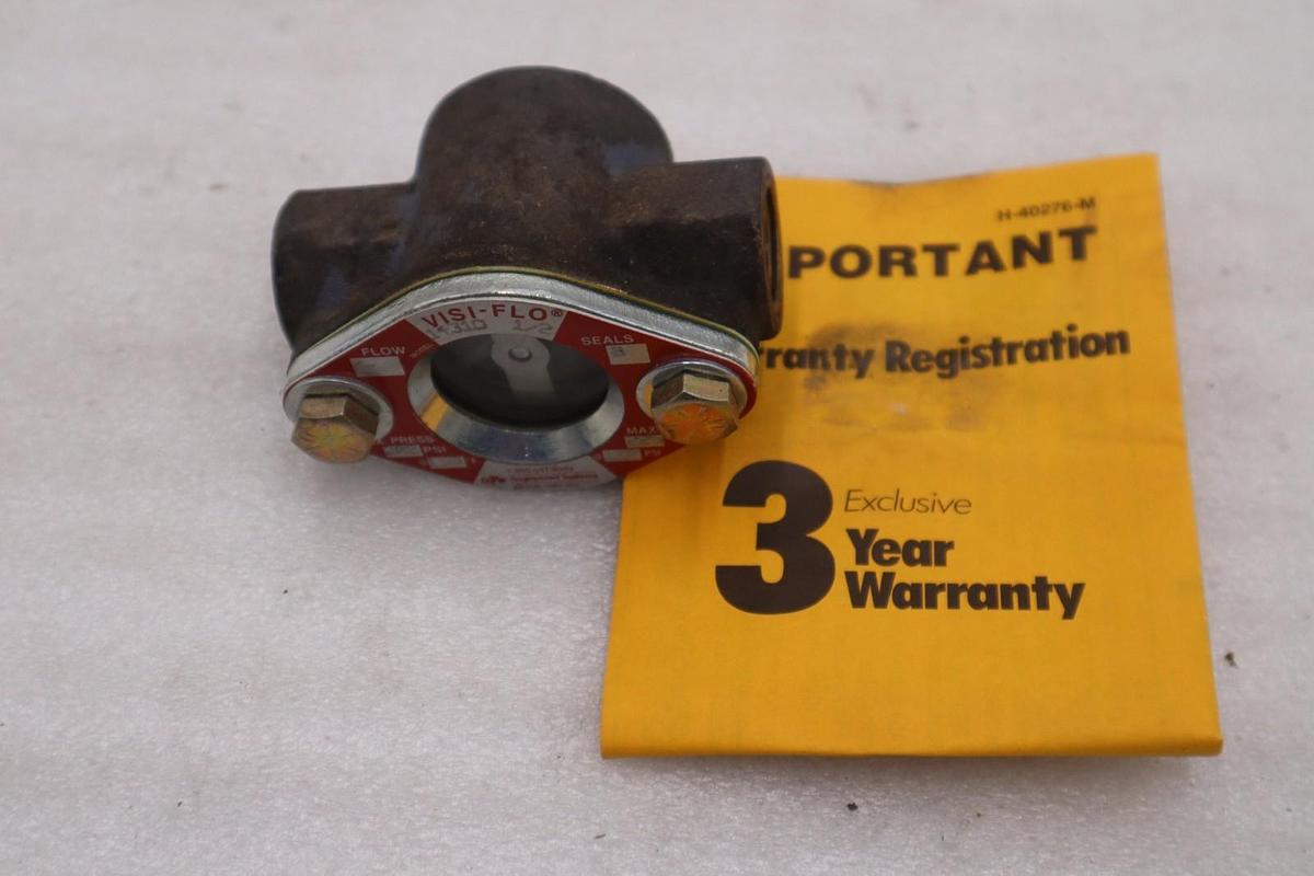 Used OPW 1431D VISI-FLO FLOW METER 1/2 IN - STOCK GF314A