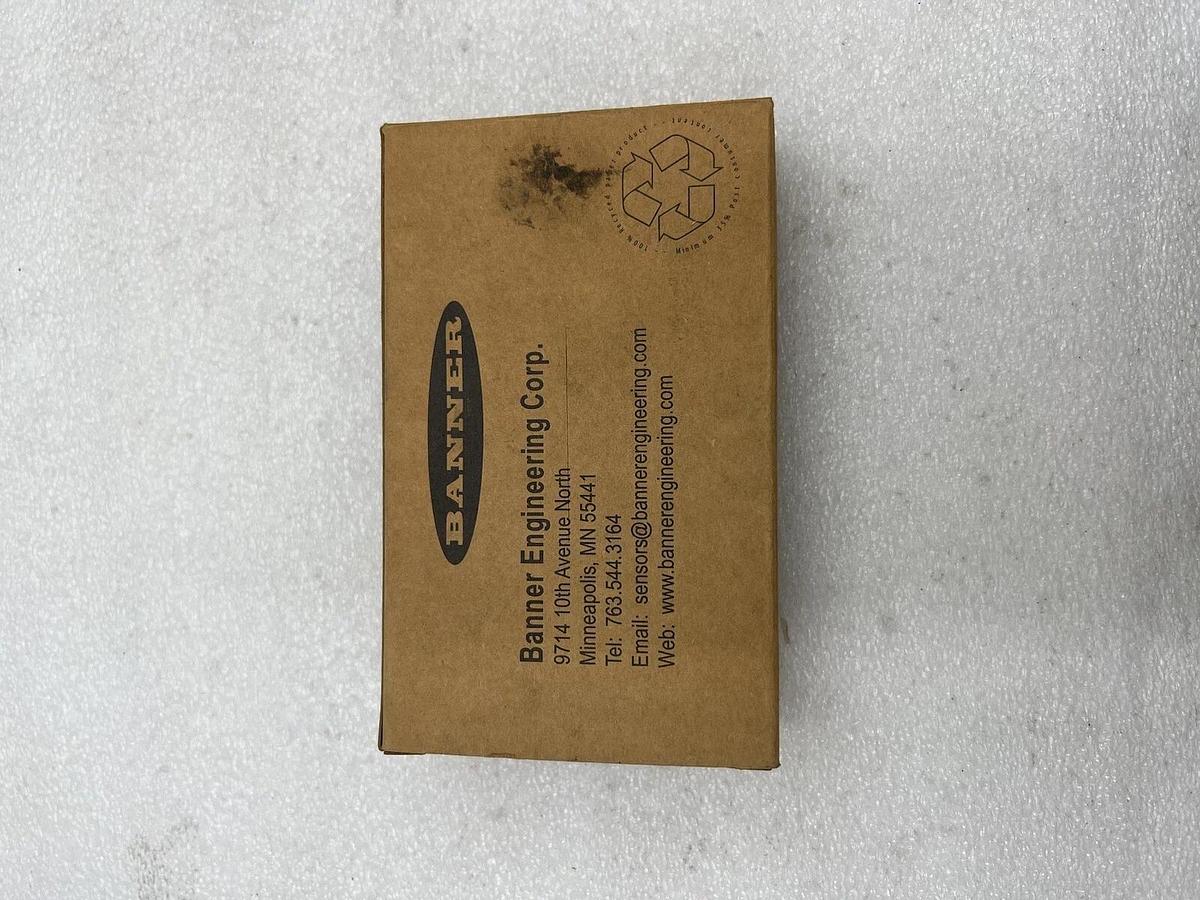 Used BANNER SL30VB6VYQ Photoelectric Sensor In Box STOCK K-2117