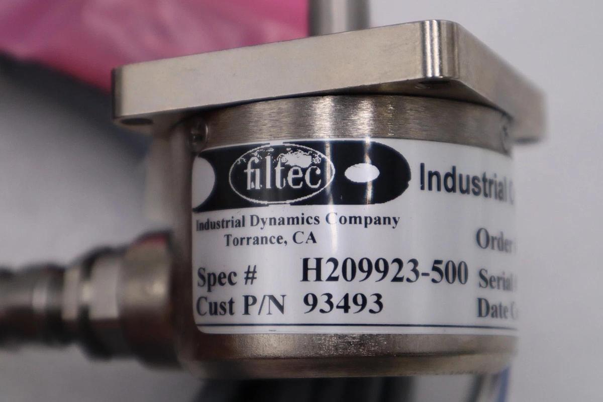 Used FILTEC DYNAPAR H209923-500 / 93493 INDUSTRIAL OPTICAL ENCODER STOCK H753A