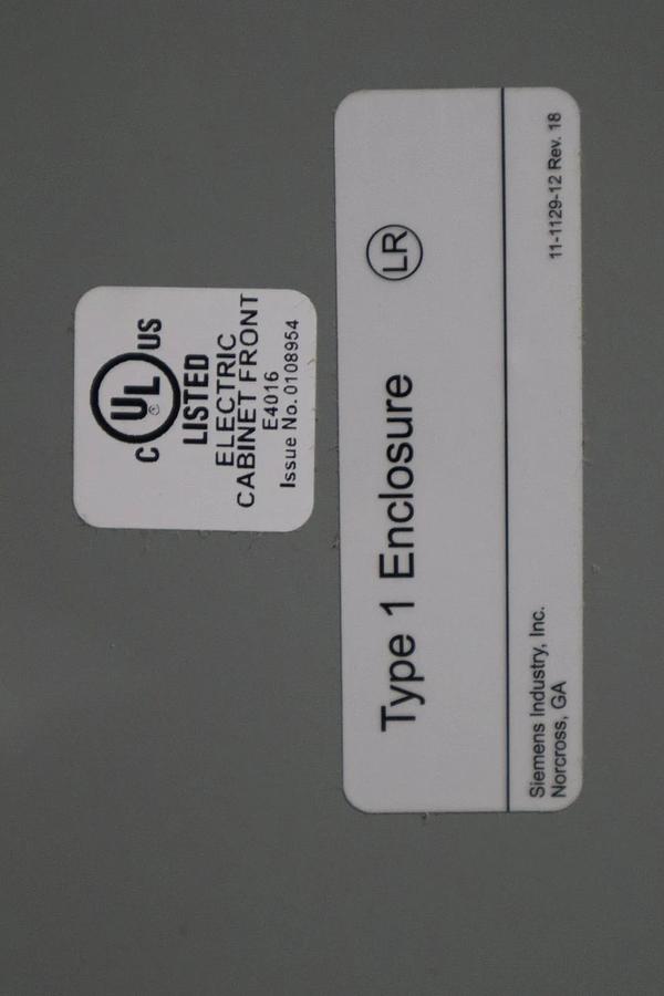 Used SIEMENS P1 250A 208Y/120V P1X42MC250CT MAIN BEAKER STOCK HS44