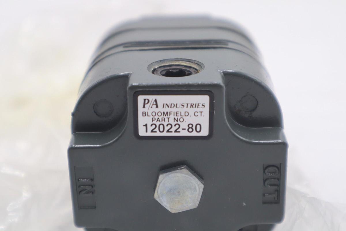 Used NEW IN BOX P/A INDUSTRIES PNEUMATIC PRESSURE REGULATOR 12022-80 STOCK K-3537