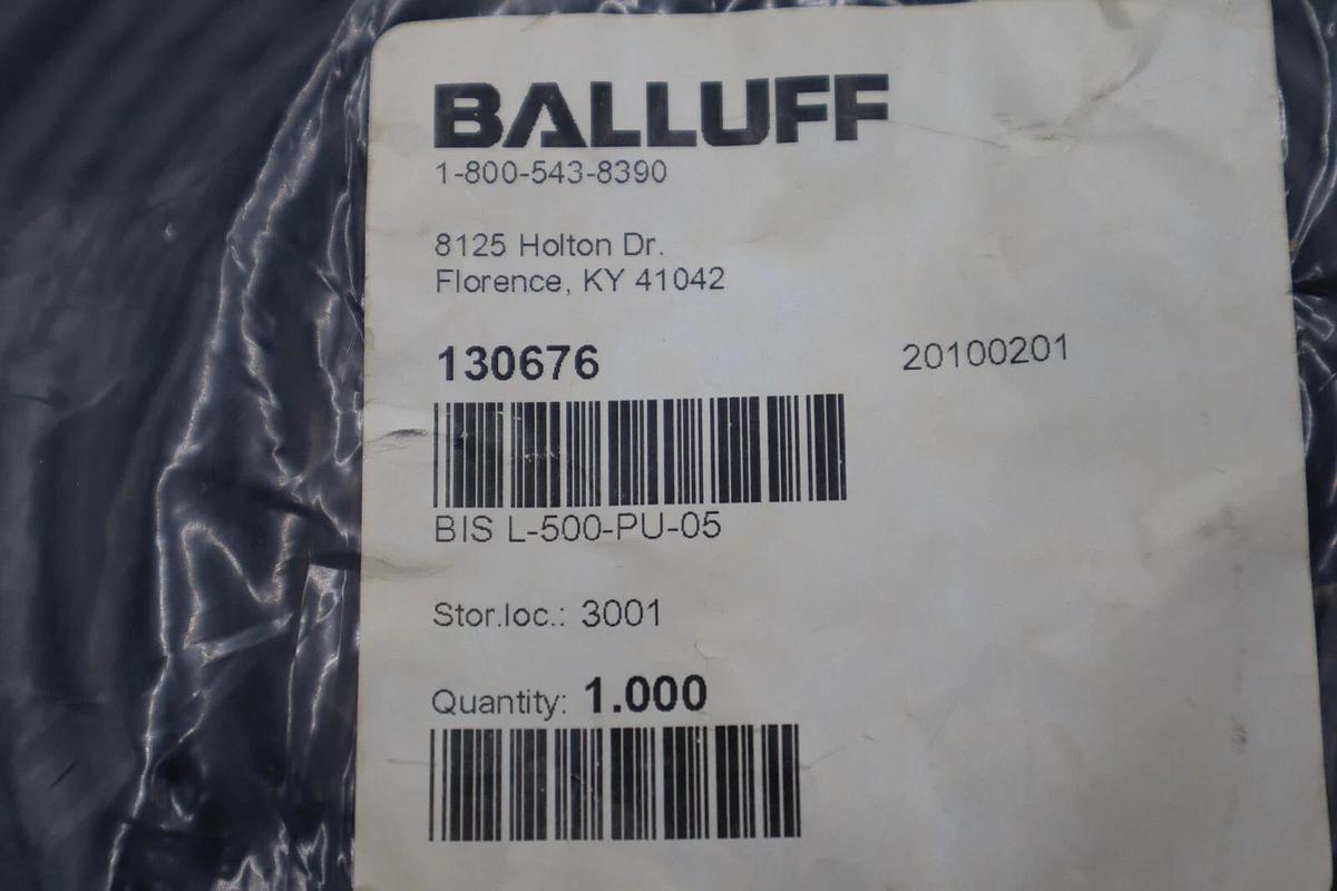 BALLUFF BIS-L-500-PU-05  BISL500PU05  CABLE STOCK K-3899