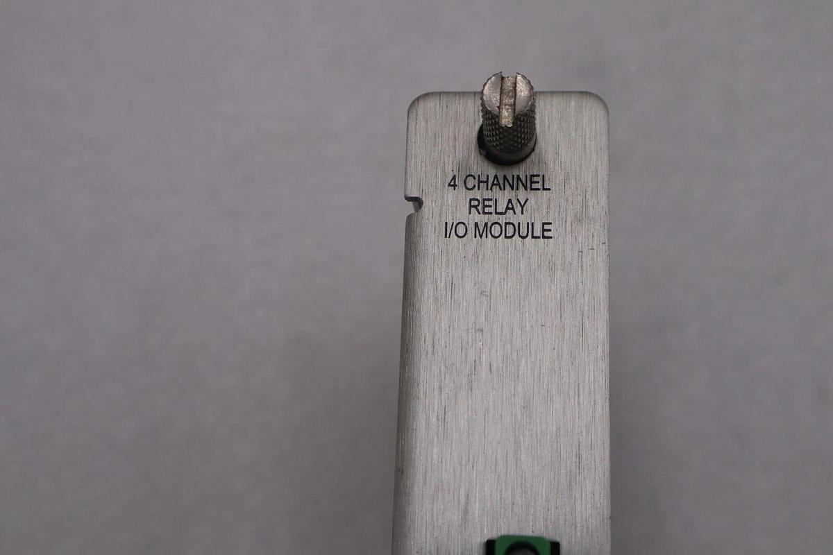 Used BENTLY NEVADA 125720-01 4 CHANNEL RELAY I/O MODULE STOCK #K-1426