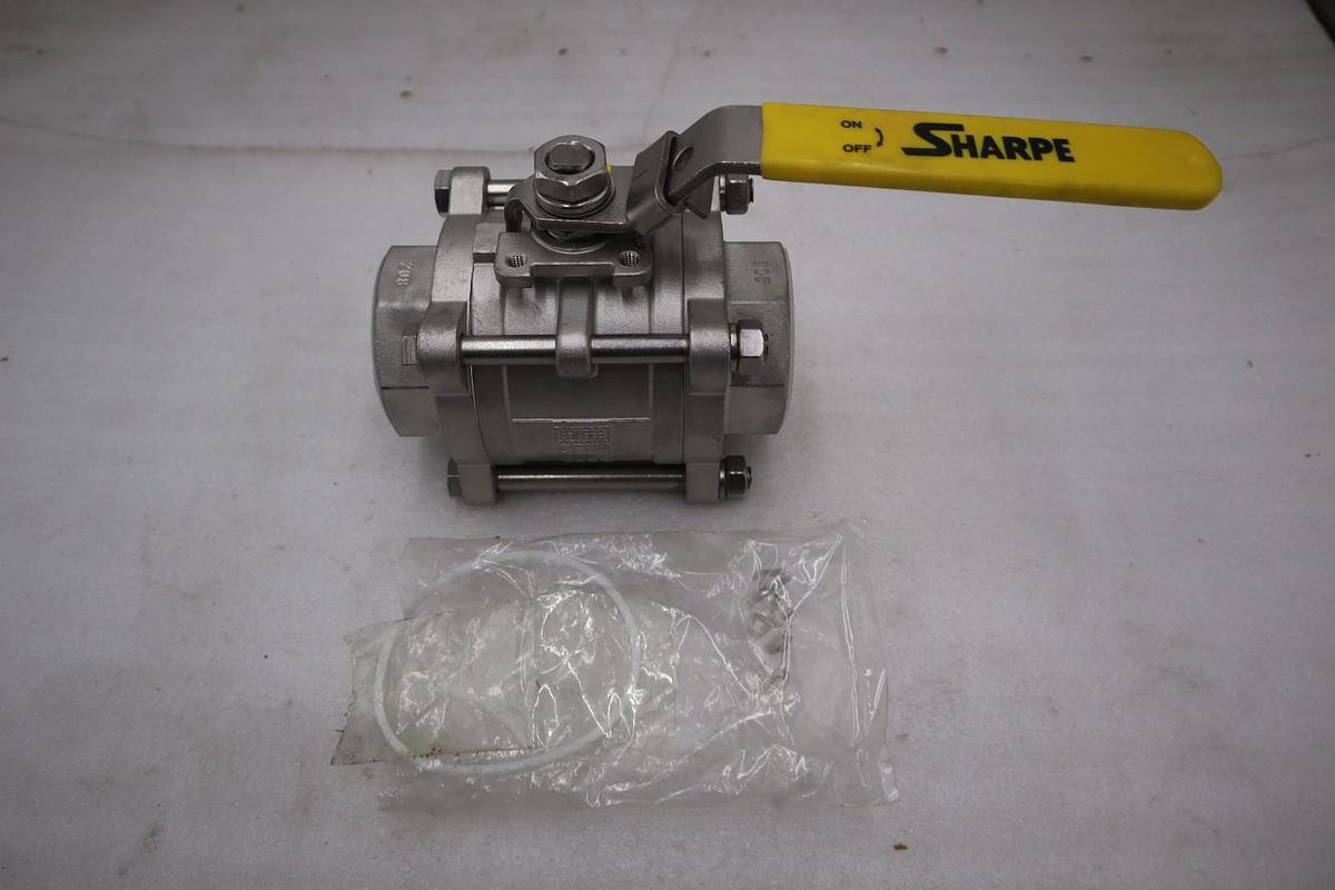 Sharpe 53036 Series 208 Ball Valve CF8M 1000 C.W.P - STOCK GF537