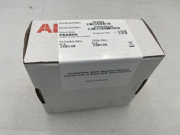 ABB PBA800 Symphony Plus Process Bus Adapter Rev E Sealed Brand NEW STOCK K-2114