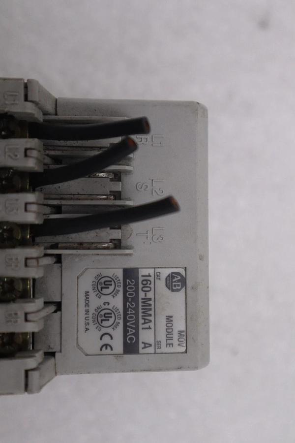 Used ALLEN BRADLEY 160-AA04NSF1 1 HP SPEED DRIVE 240 VAC 1 SER B #K-2576-B