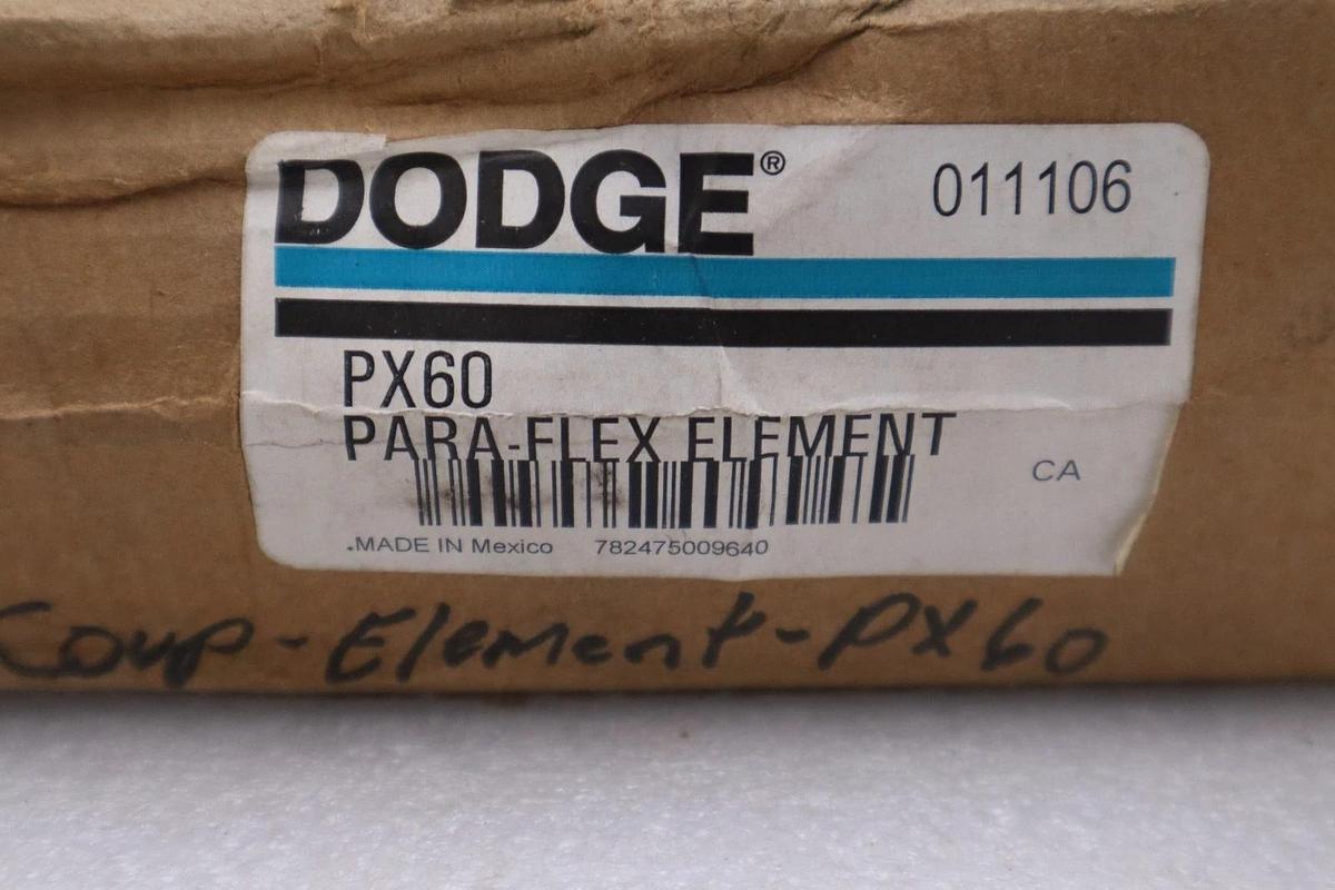 Used NEW DODGE 011106 PARA FLEX COUPLING ELEMENT PX60 STK GF368