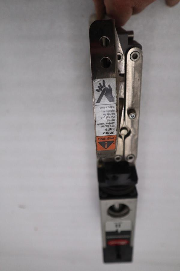 Used Tidland 569393 CLASS II Pneumatic Circular Knife With Holder STOCK S-149-A