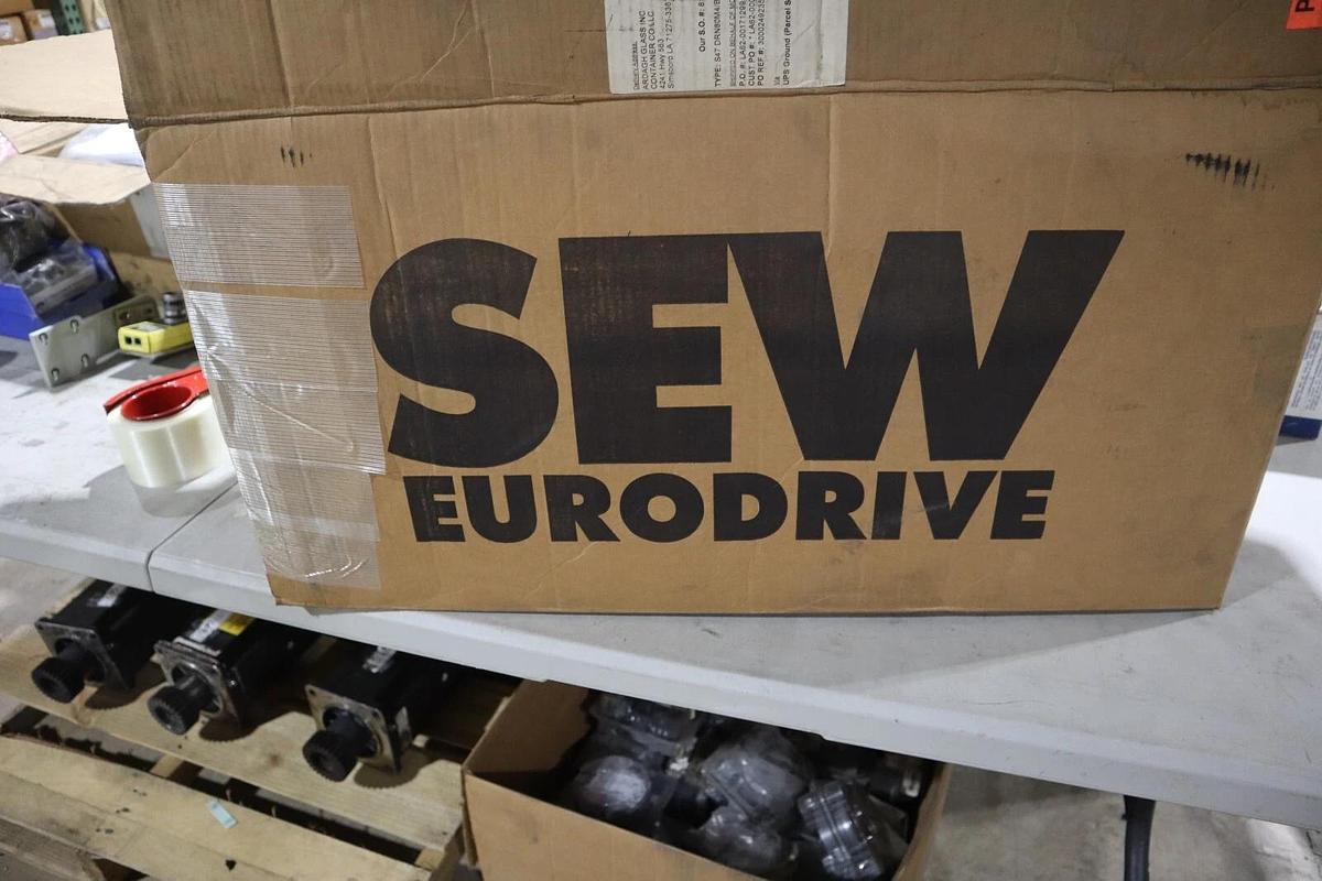 Used NEW Sew Eurodrive S47 DRN80M4/BE1HR Helical Worm Gearmotor STOCK HS-2