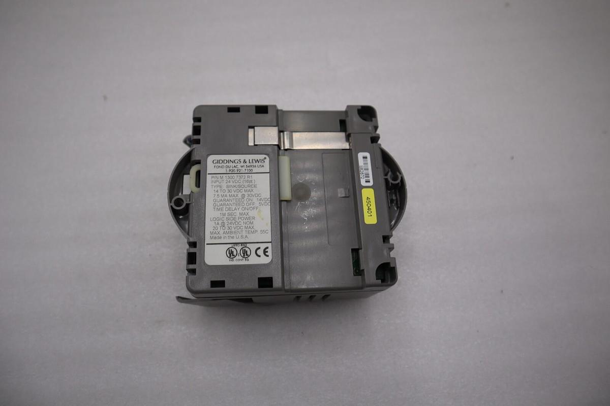 Used Giddings & Lewis M.1300.7372 R1 Input Module 24VDC SINK/SOURCE STOCK 5168A