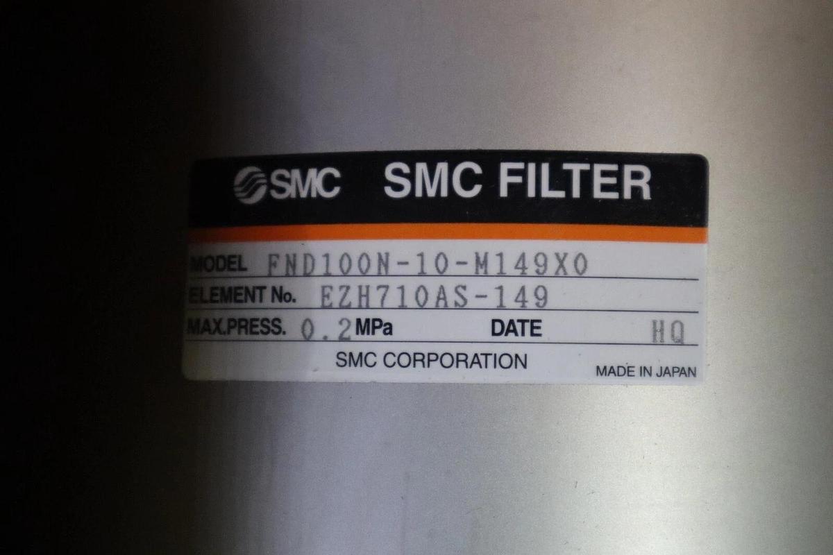 Used SMC FND100N-10-M149X0 dust recovery filter NEW UNIT STOCK S-302