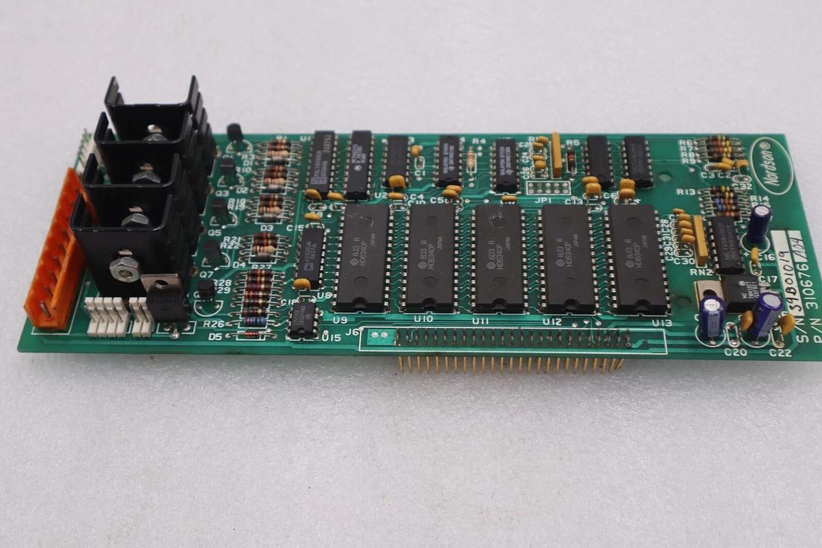 Used NORDSON 310676 CIRCUIT BOARD STOCK #K-2399