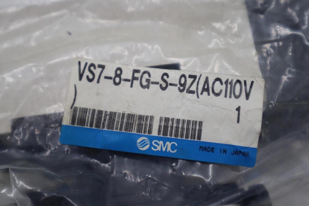 SMC VS7-8-FG-S-9Z / VS78FGS9Z (BRAND NEW) 10 AVAILABLE K-2542