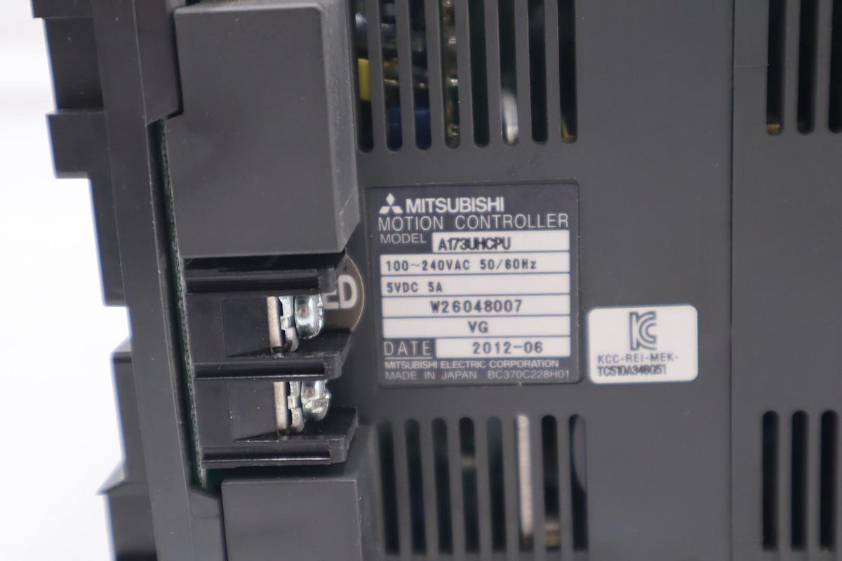 Used NEW MITSUBISHI A173UHCPU MOTION CONTROLLER W/ A178B-S1 8-SLOT BASE UNIT #L-700