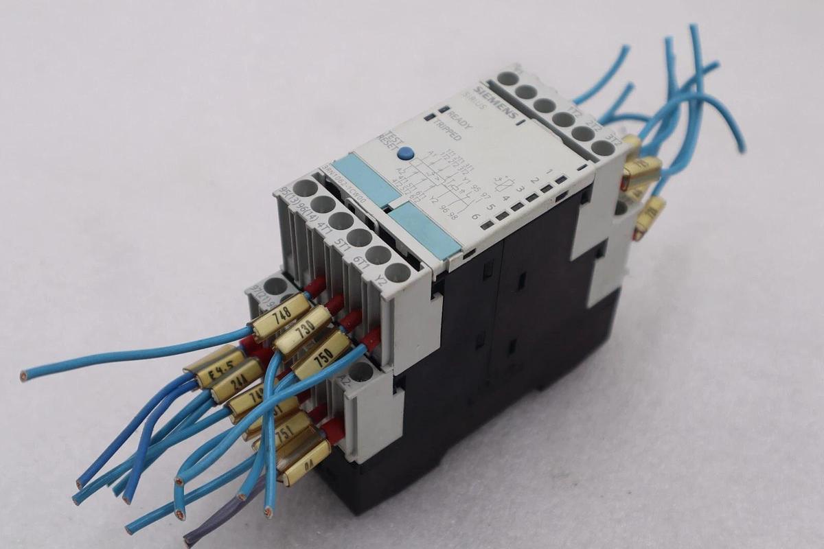 Used SIEMENS 3RN1062-1CW00 THERMISTOR MOTOR PROTECTION CIRCUIT STOCK K-3836