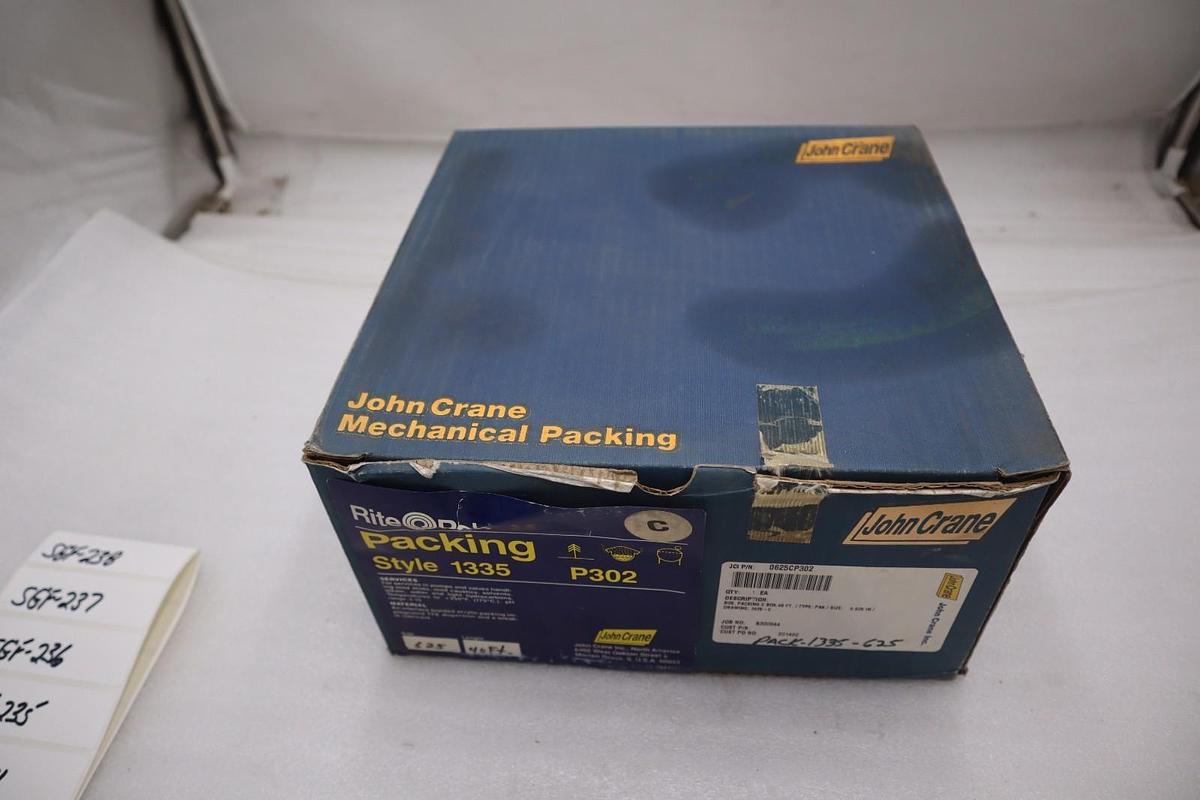 John Crane Rite-Pak Style 1335 .625IN Packing -NEW IN BOX - STOCK SGF224