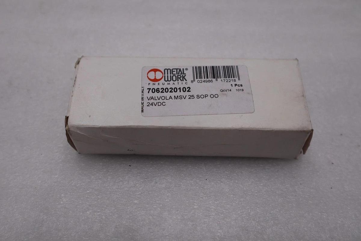 NEW OPEN BOX METALWORK 7062020102 Solenoid Valve STOCK H1608A