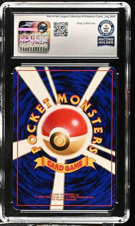 Used 1997 POKEMON JAPANESE JUNGLE #53 PERSIAN WORLD RECORD CGC ONE OF ONE JAPANESE
