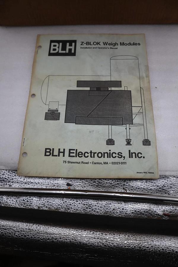 BLH NOBEL Z-Blok Weight Module Load Cell 20000 LBS - STOCK GF598