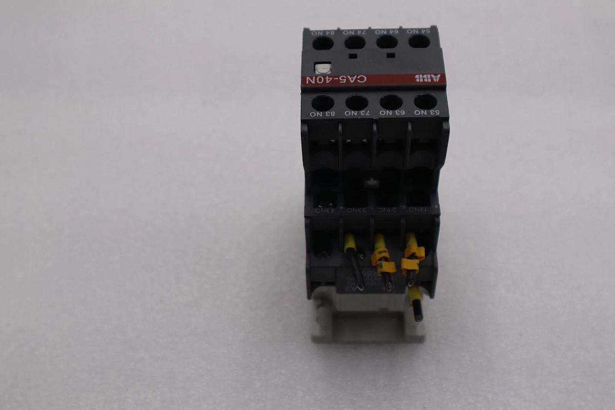 Used Abb N31E Contactor 110-120V Coil With CA5 Front Piece Stock L-641