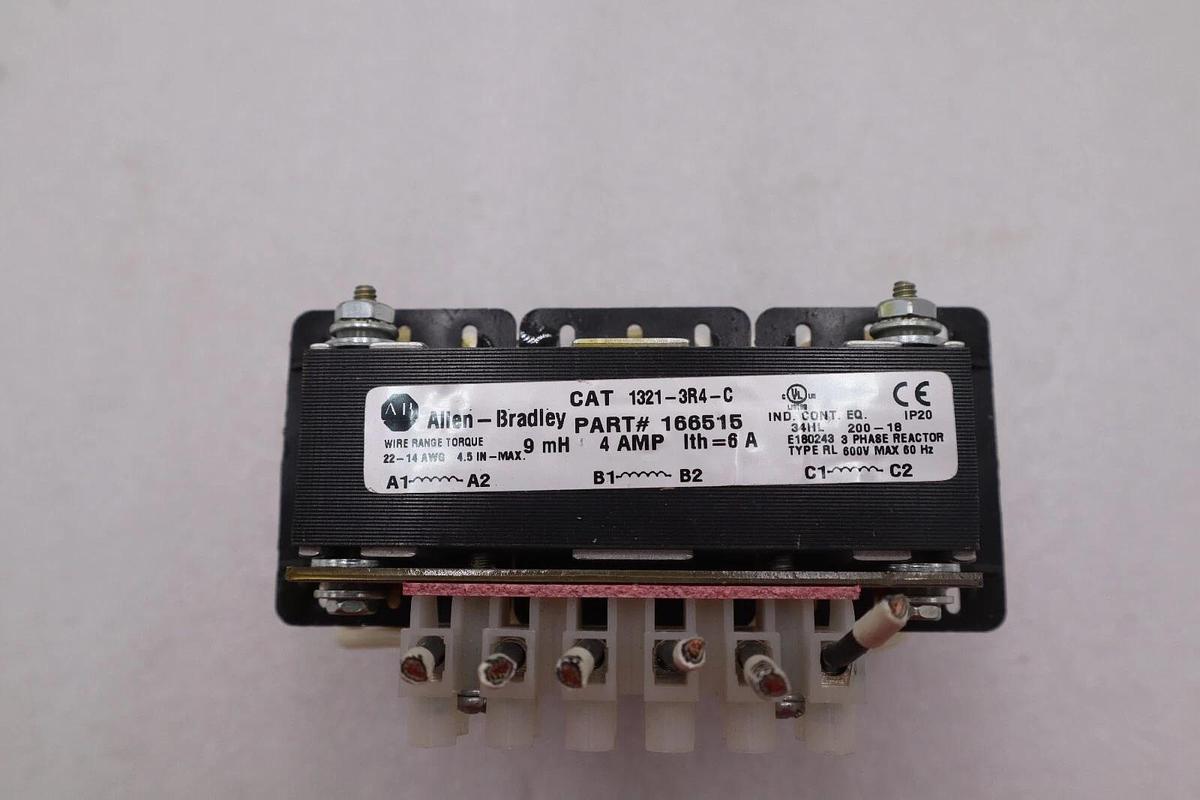 Used ALLEN BRADLEY 1321-3R4-C LINE REACTOR USED UNIT STOCK L-243-A