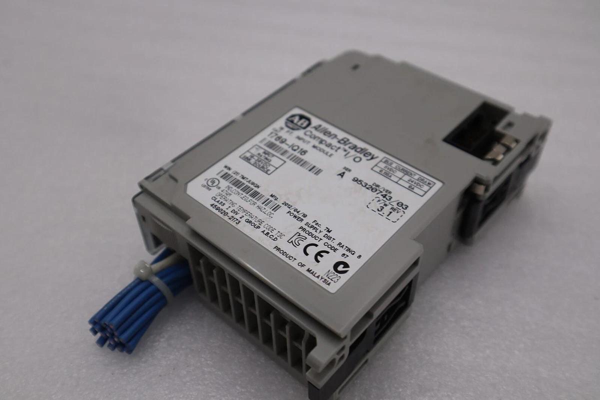 Used 1769-IQ16 ALLEN BRADLEY INPUT MODULE SERIES A STOCK K-37-A