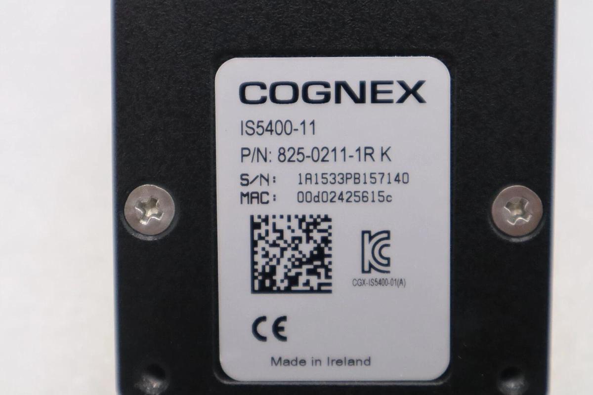 Used Cognex IS5400-11 825-0211-1R K Machine Vision Camera STOCK K-124-D