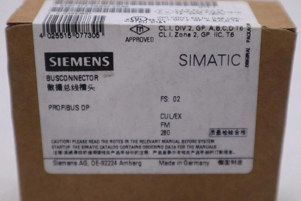 Used SIEMENS 6ES7972-0BB52-0XA0 / 6ES79720BB520XA0 (BRAND NEW) STOCK G441A