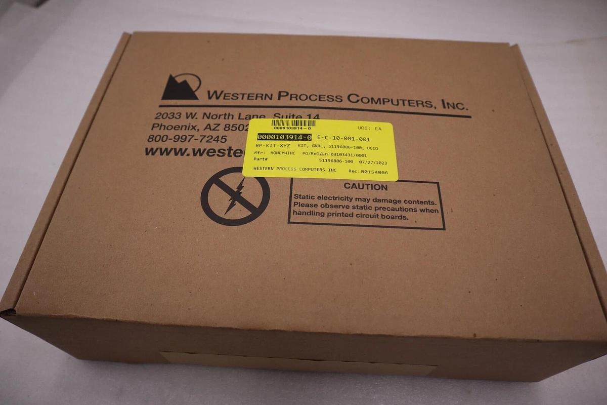 WESTERN PROCESS COMPUTERS, INC. HONEYWELL 51196886-100 UCIO KIT NEW IN BOX #G218