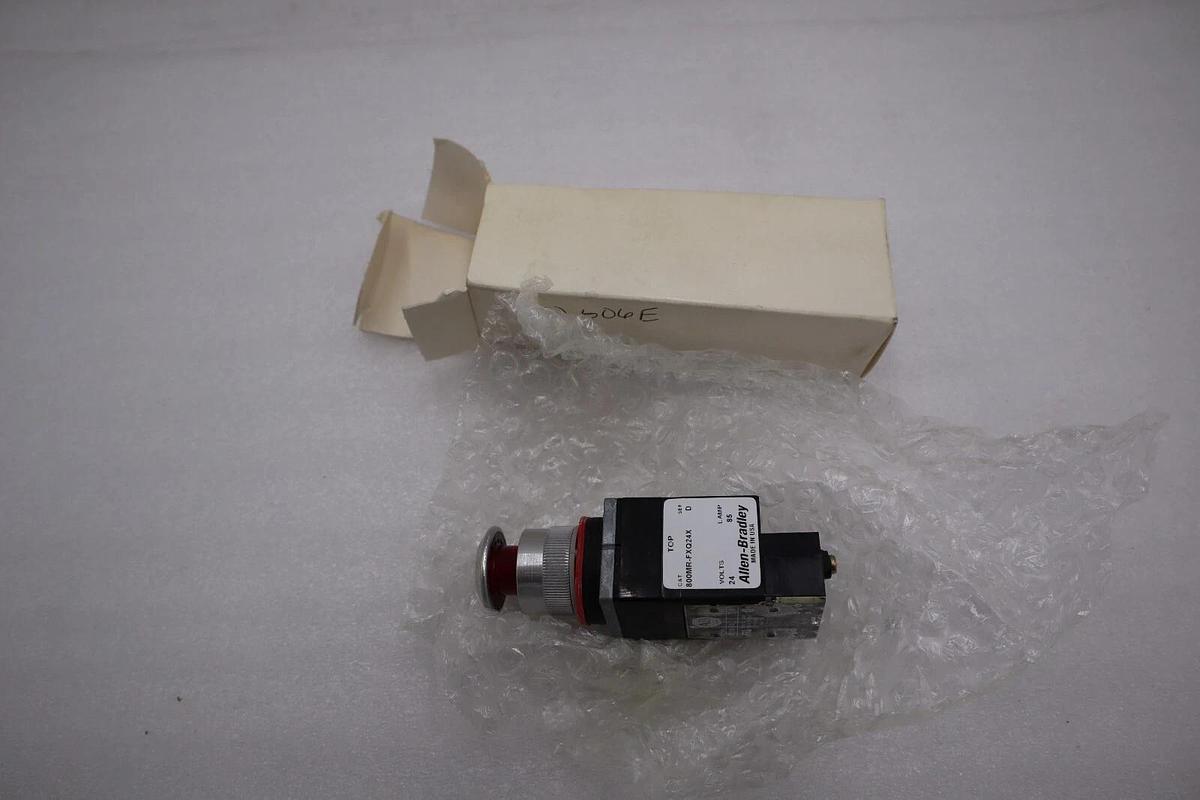 New Allen Bradley 800MR-FXQ24RA 2 POSTION RED CAP 24V STOCK H219A