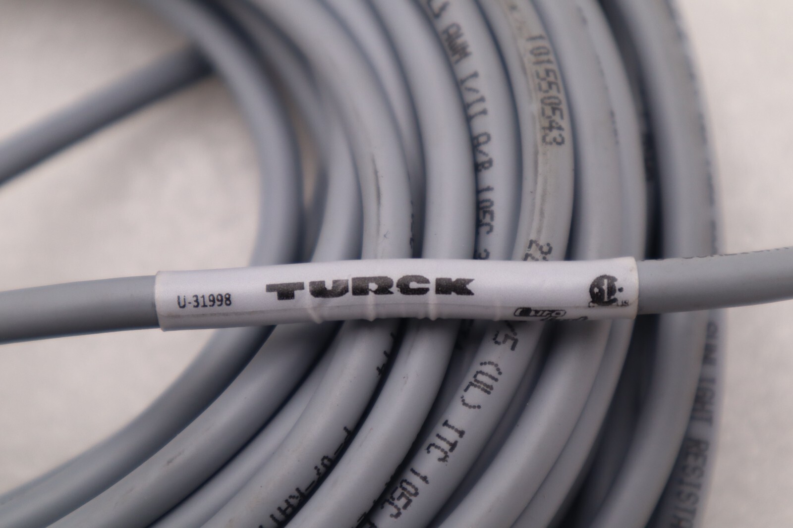 TURCK U-31998 Single-ended mating cable / cordset - 30 M STOCK 4905