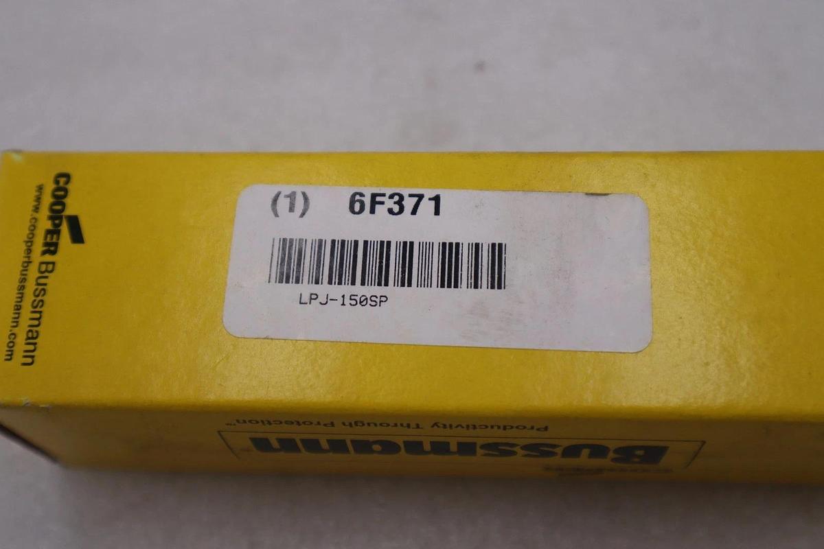 Used Buss Bussmann Low-Peak LPJ-150SP Dual Element Time Delay 600 Vac - STK GF550