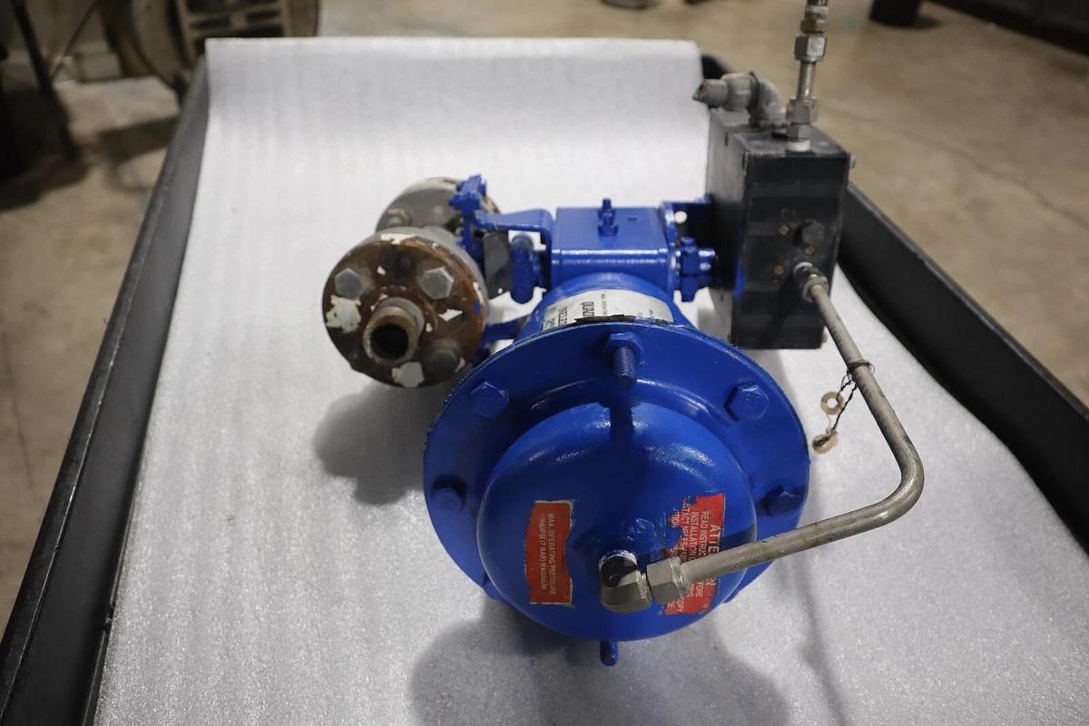 Used 1" Jamesbury Stainless Ball Valve QUADRA-POWR II STOCK S-618