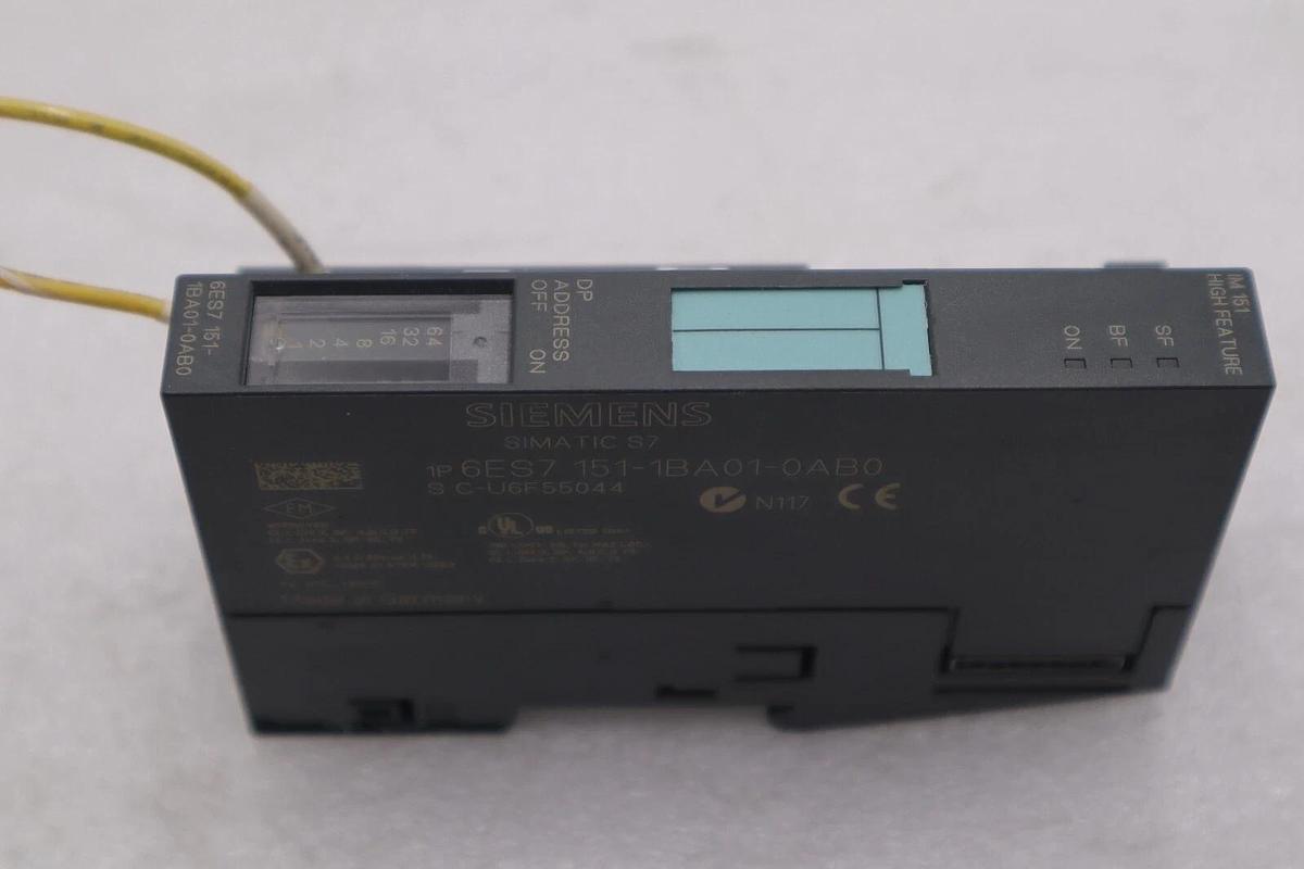 Used SIEMENS 6ES7 151-1BA01-0AB0 INTERFACE MODULE STOCK L-280-C