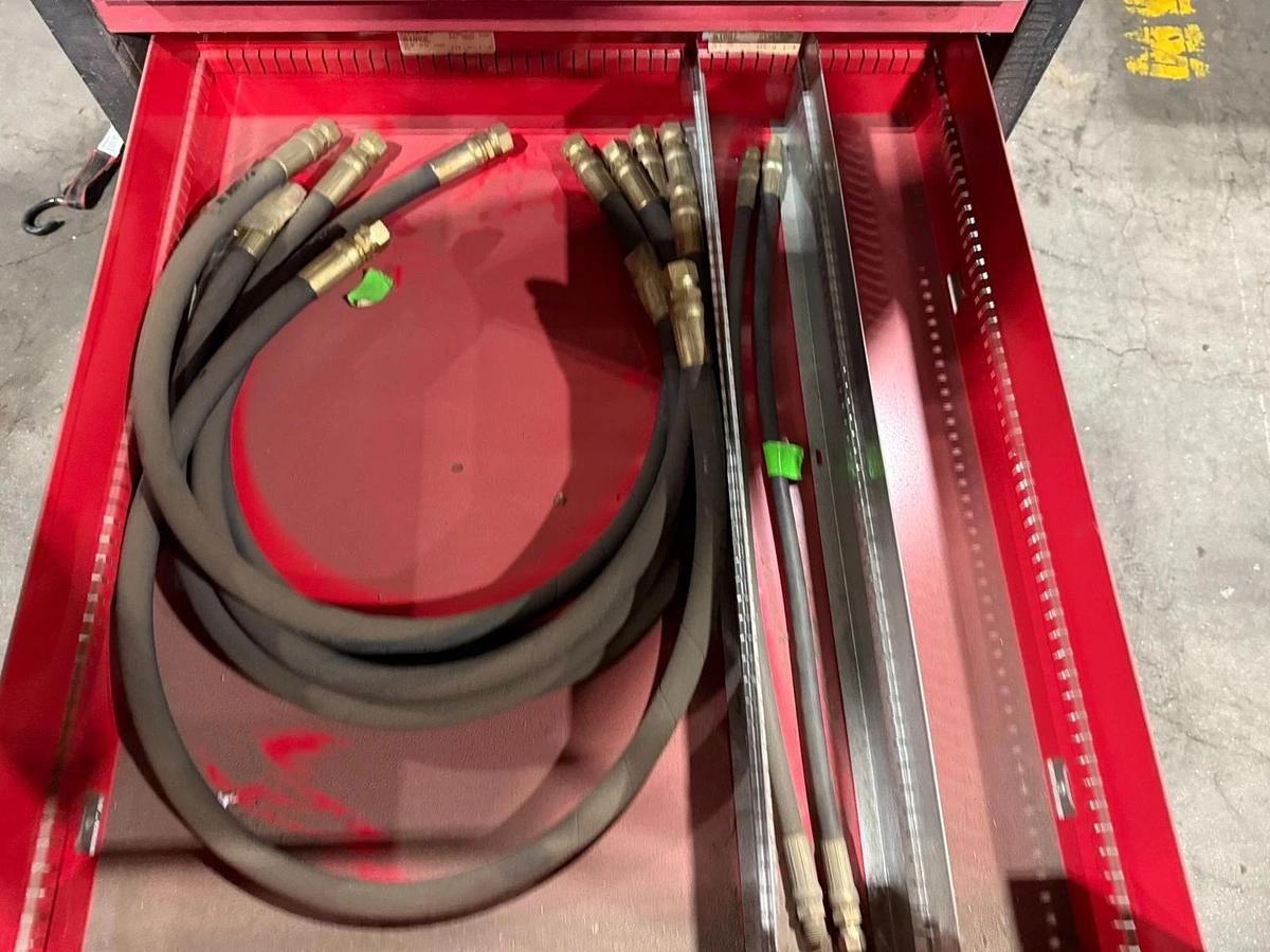 Used VIDMAR STYLE 9 DRAWER CABINET  (NO CONTENTS)