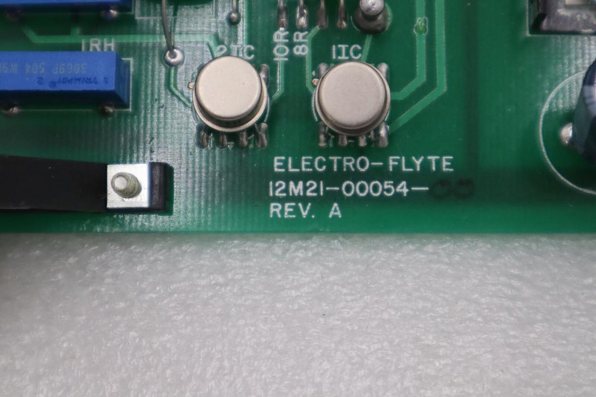 Used NEW ELECTRO-FLYTE 12M21-00054-00 REV A REGULATOR CARD STOCK 5630A