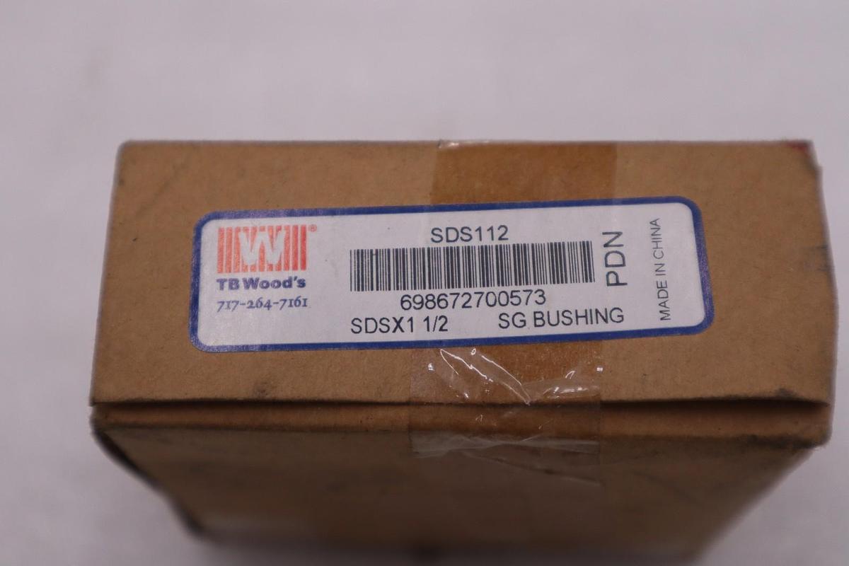LOT OF 2 NEW TB Woods Split Taper Bushing SDS112 STOCK H940A