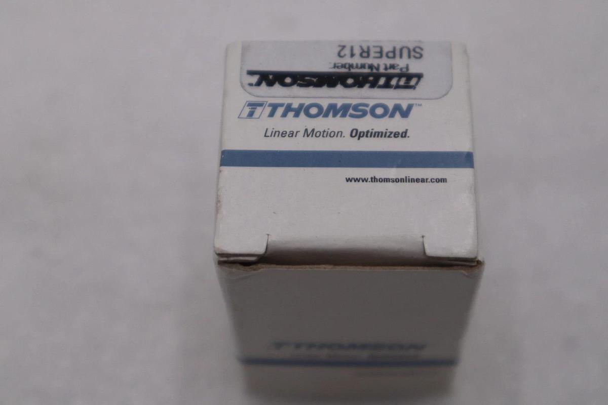 Used LOT OF 2 - Thomson SUPER12 Super Ball Bushing Bearing STOCK H1596A 662486917953