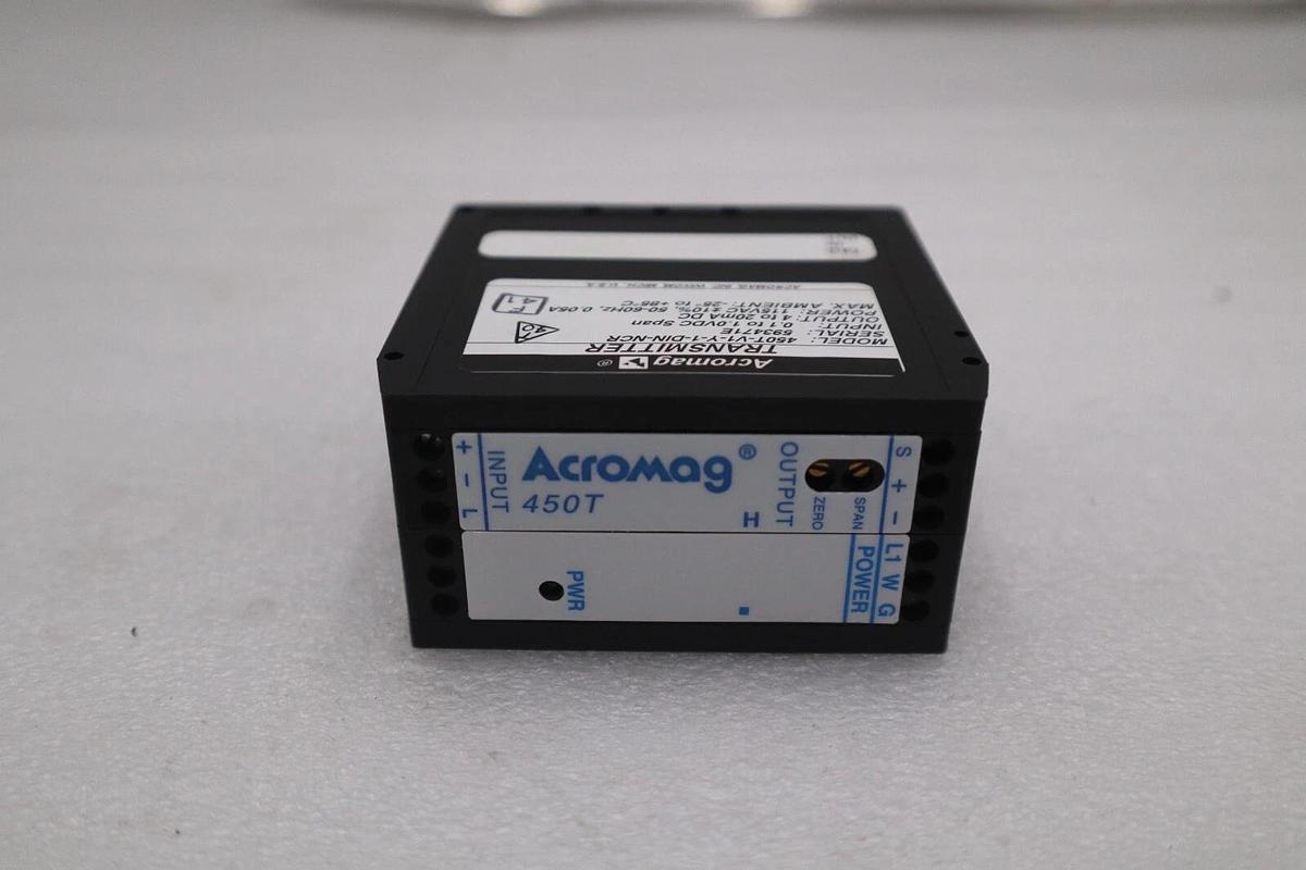 NEW OPEN BOX ACROMAG 450T-C1-Y-1-DIN-NCR / 450TC1Y1DINNCR STOCK G784A