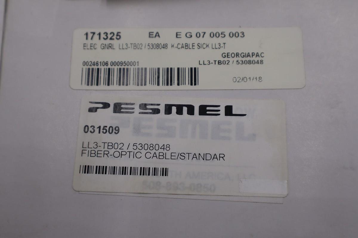 Used NEW OPEN BOX SICK LL3-TB02 Fiber Optic Sensor STOCK G888A