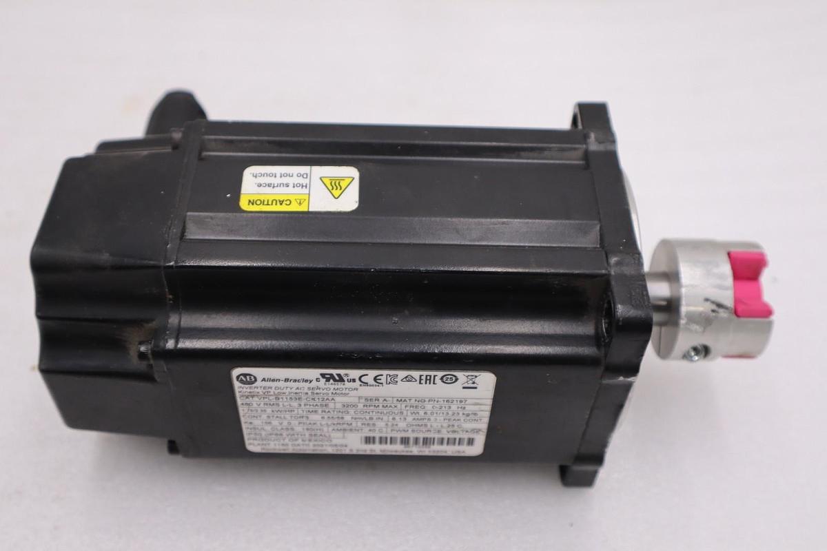 Used NEW OPEN BOX ALLEN BRADLEY AB VPL-B1153E-CK12AA Servo Motor STOCK GF123